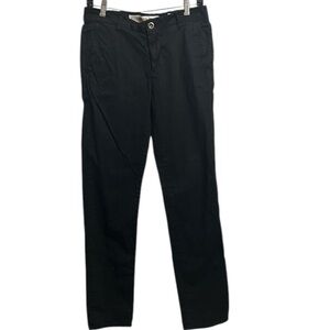 BKE Casuals Size 29 R Pierce Black Chino Pants Tapered Flat Front